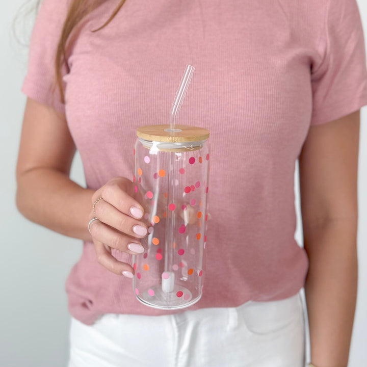 Sip In Style Glass Tumbler