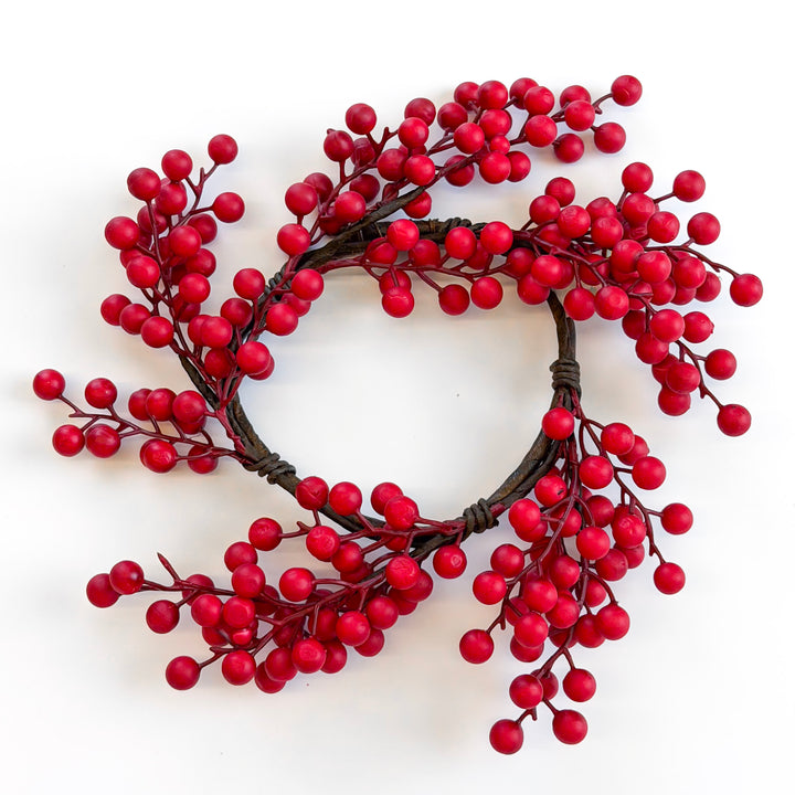 Matte Weatherproof Berry Candle Ring