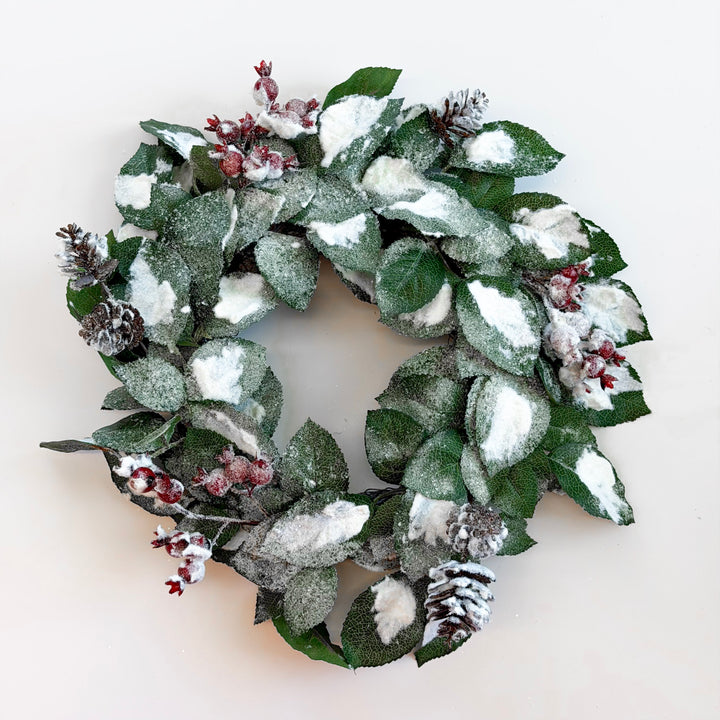 Wintry Salutations Candle Ring