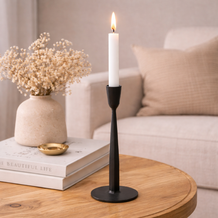 Iron Candle Holder