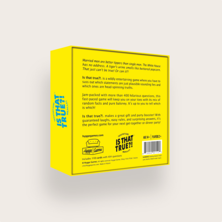 Is That True? Card Game