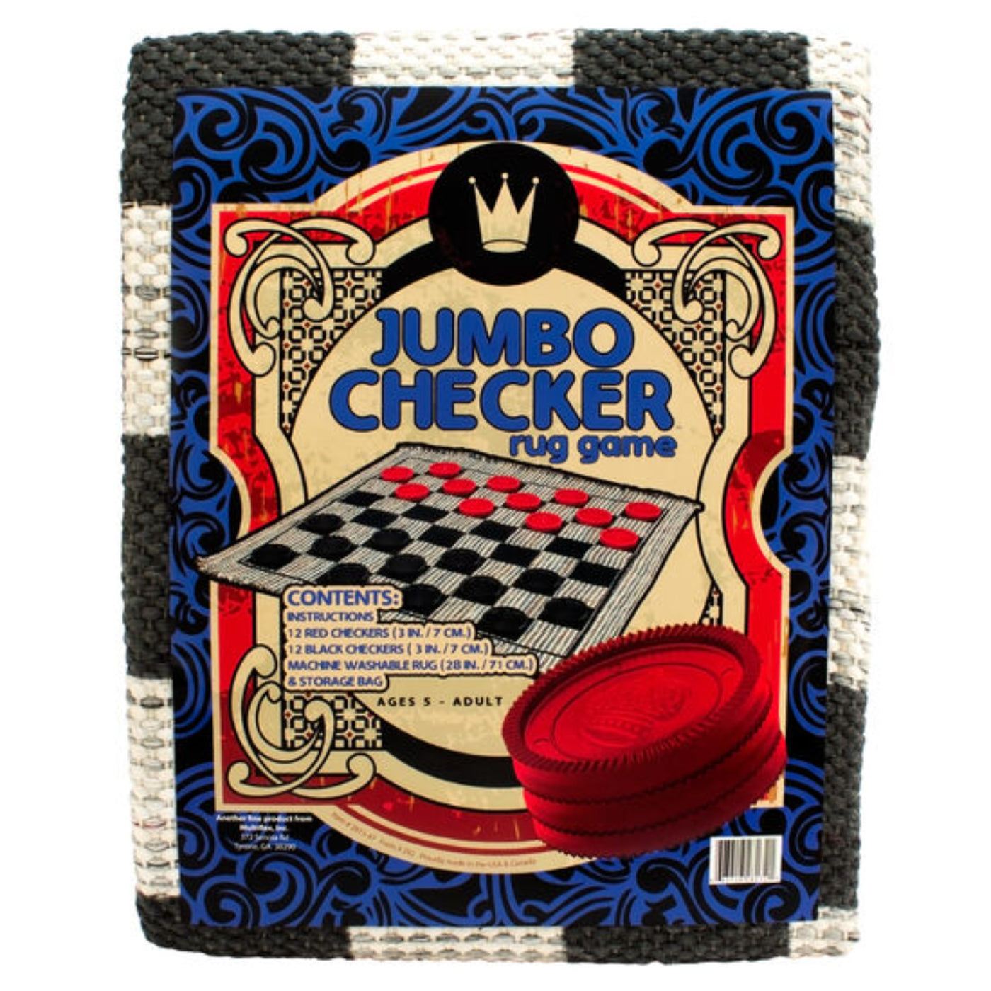 Jumbo Rug Checkers