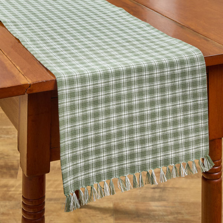 Ivy Stafford Table Runner  on wooden table