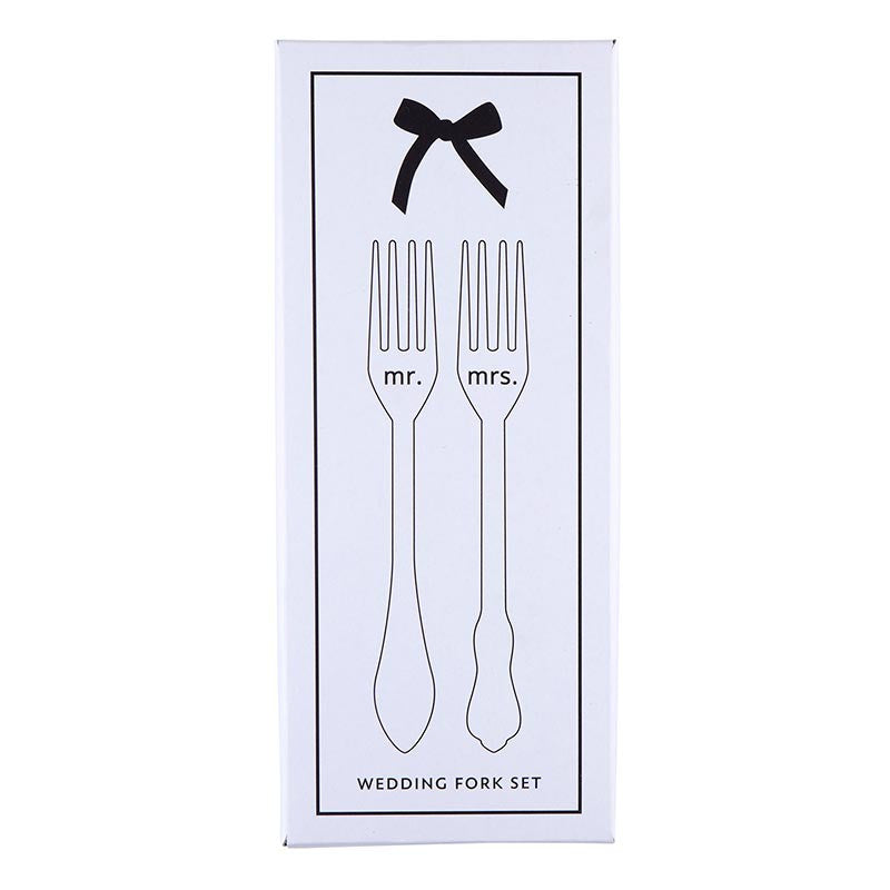 Mr. & Mrs. Wedding Fork Set