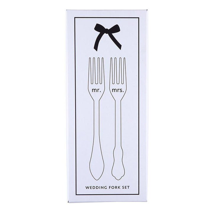 Mr. & Mrs. Wedding Fork Set