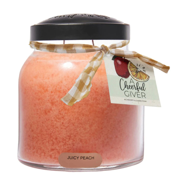 Juicy Peach Jar Candle