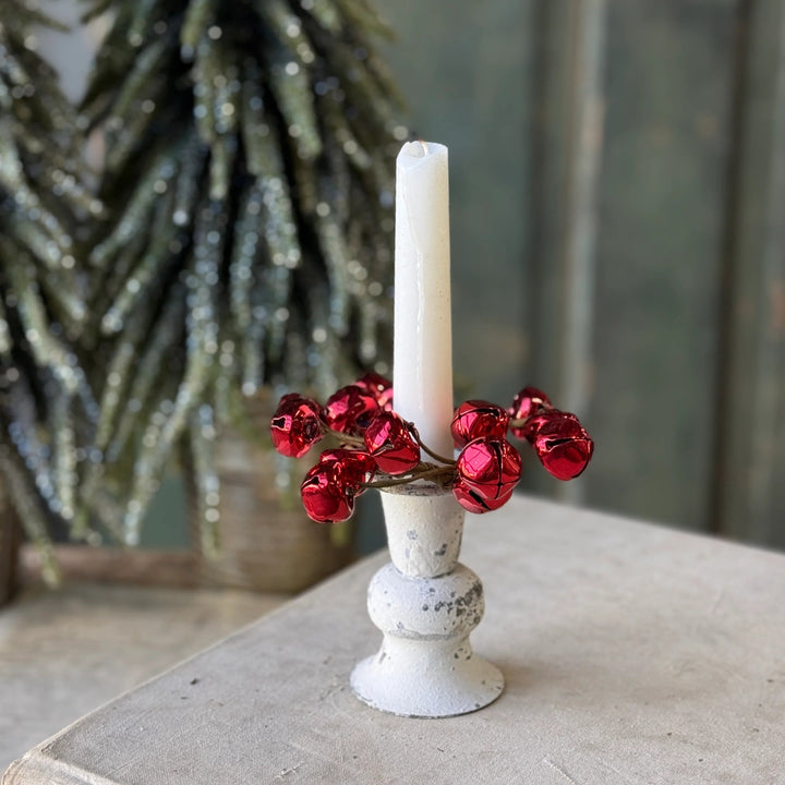 Jingle Bell Lane Taper Candle Ring 