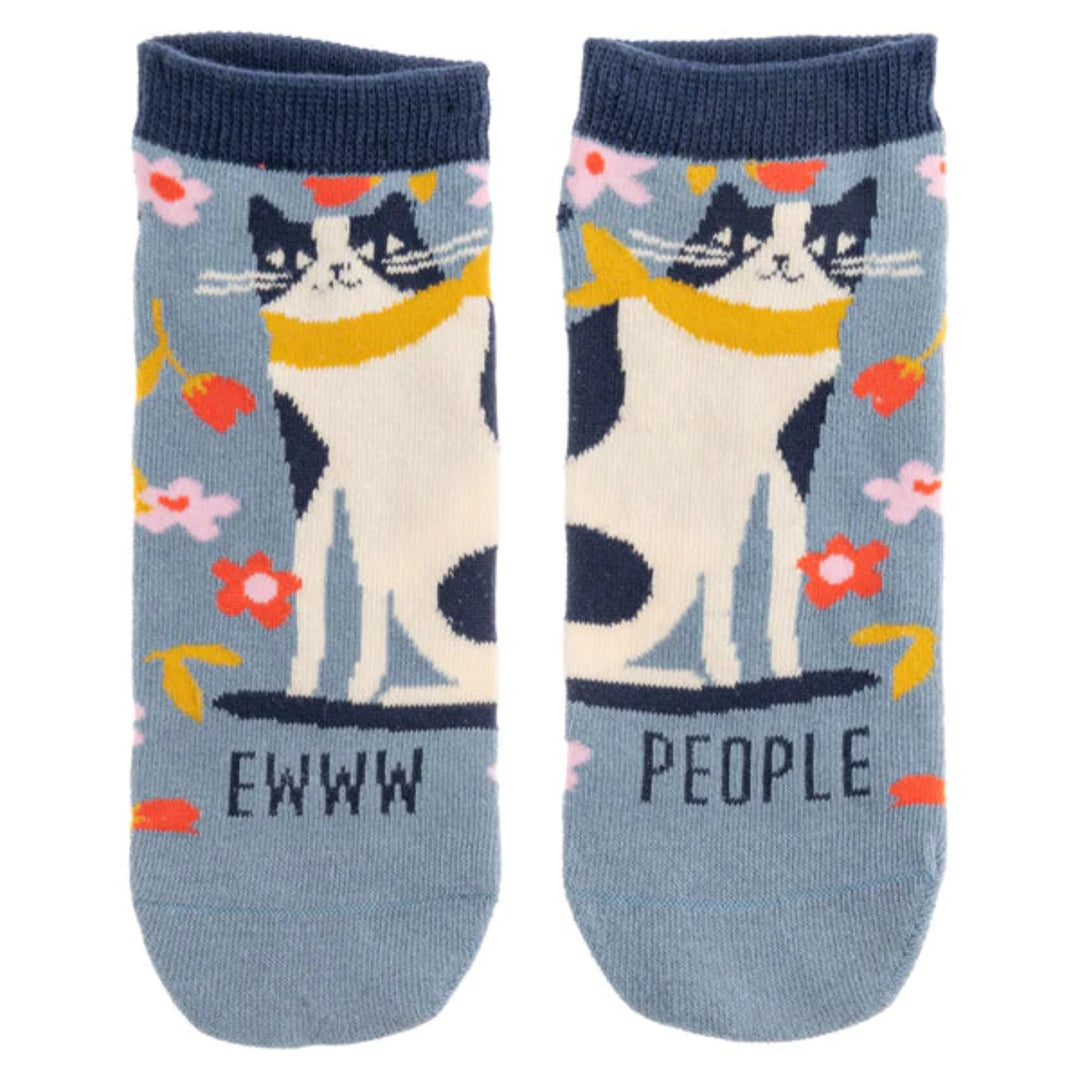 Ewww People Cat Ankle Socks