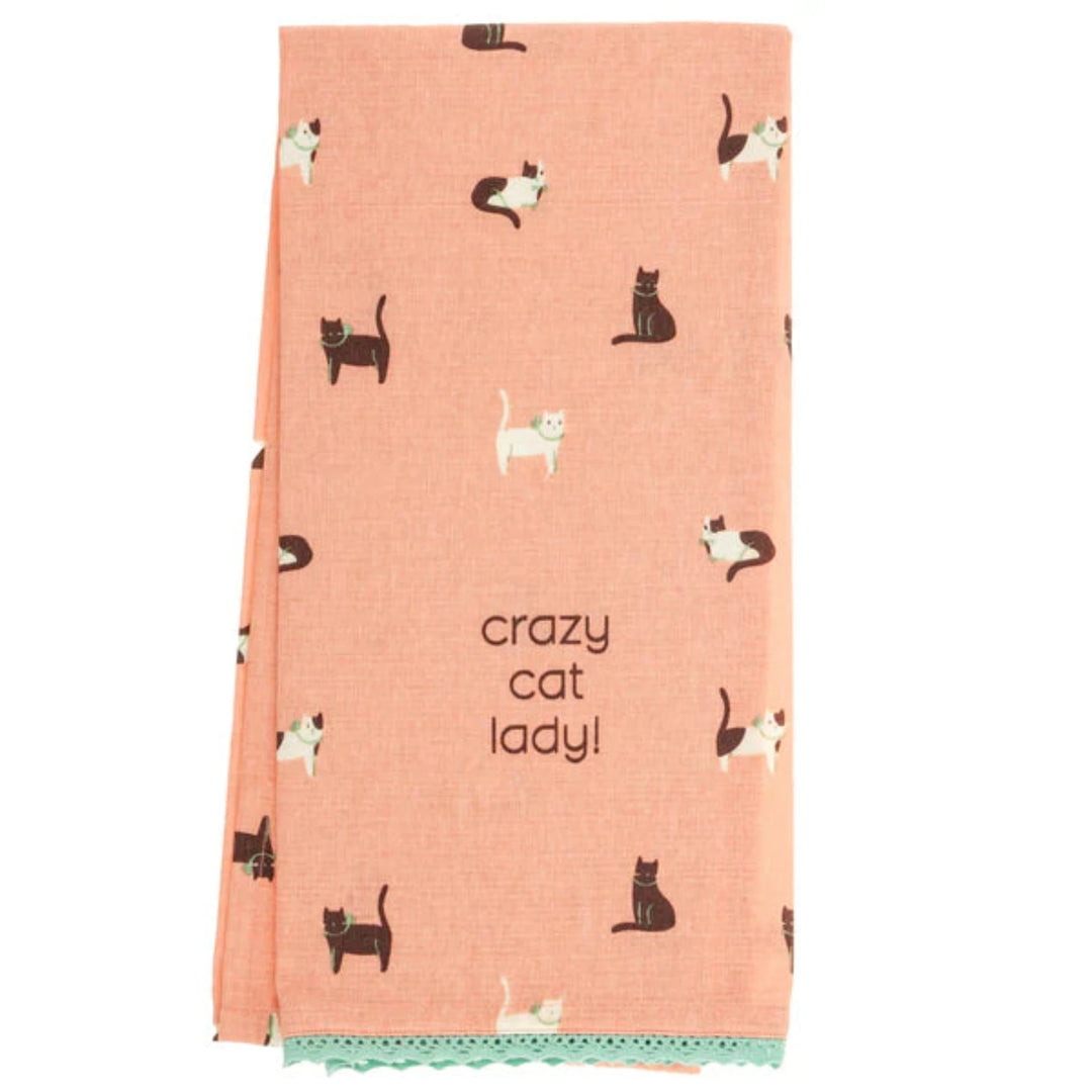 Crazy Cat Lady Tea Towel