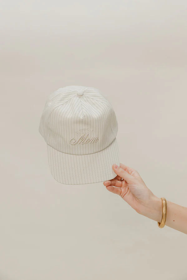 Kaxi Beige Mom Baseball Cap