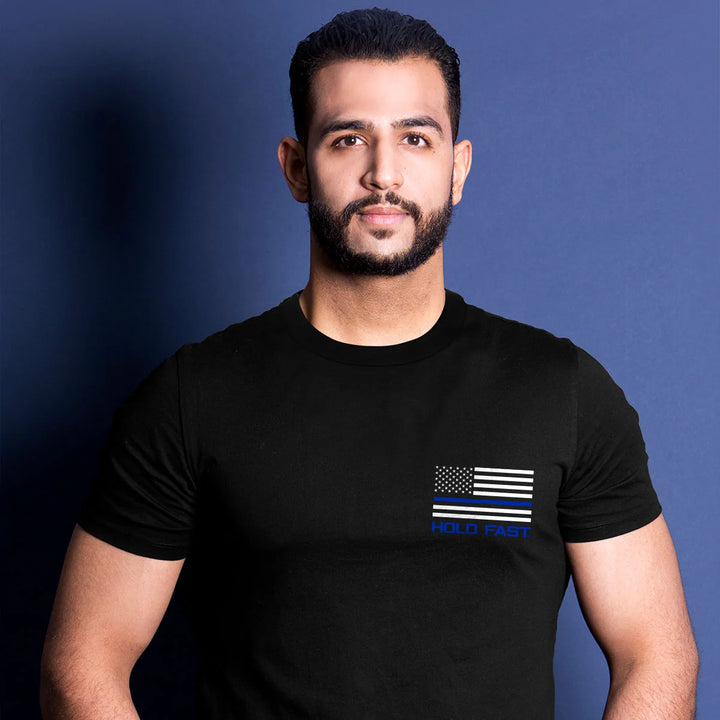Give Honor Police Flag Tee