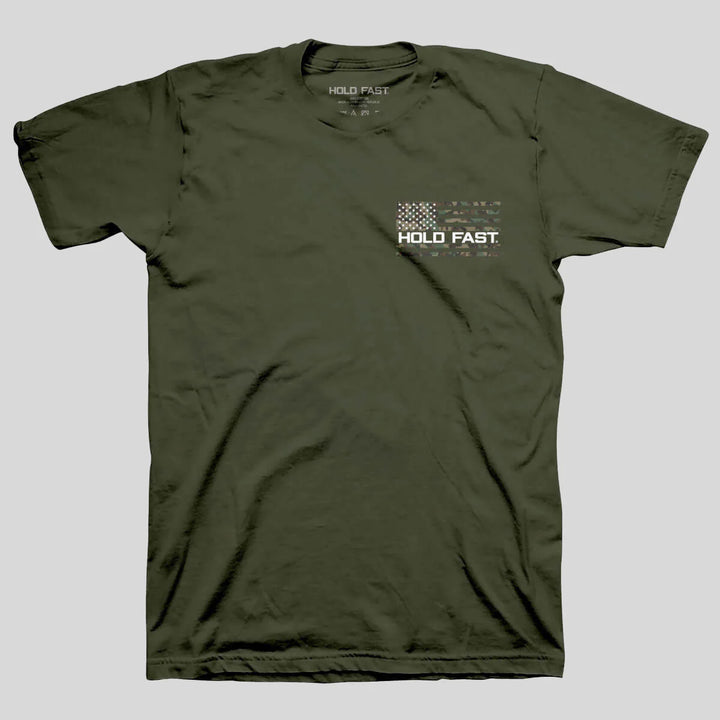 We The People Camo Flag Tee