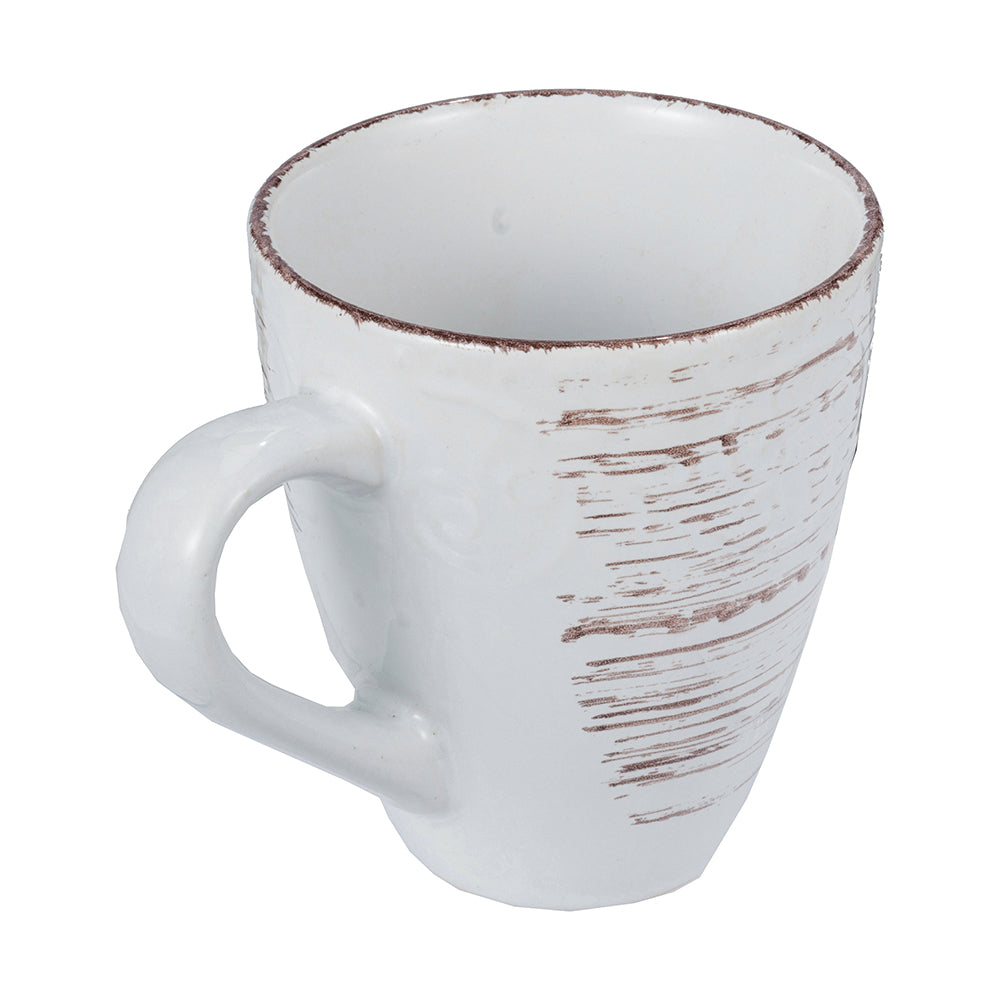 Rustic Flare White Mug
