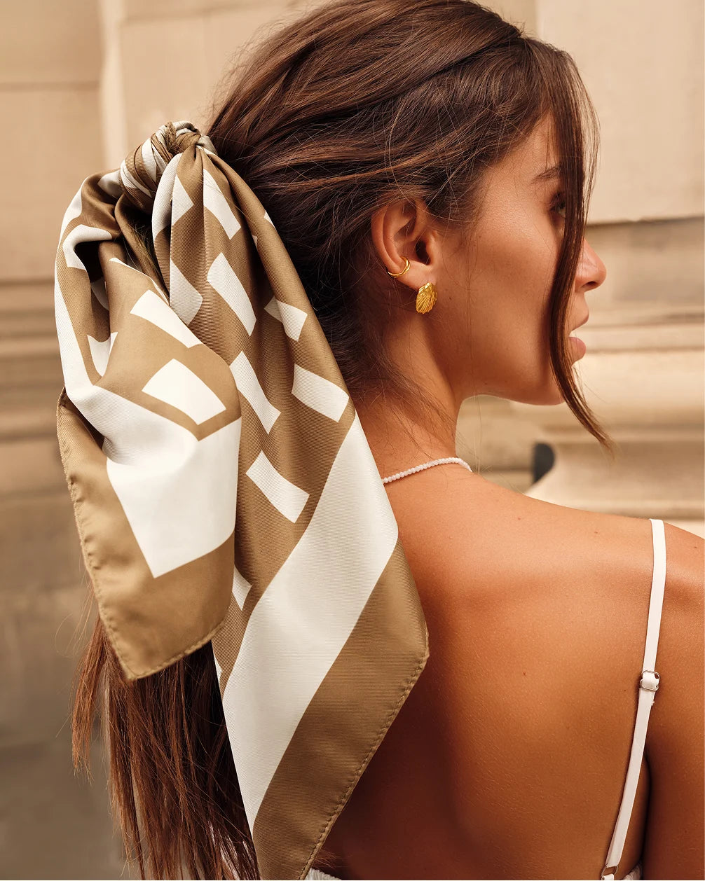 Satin Multiway Satin Scarf