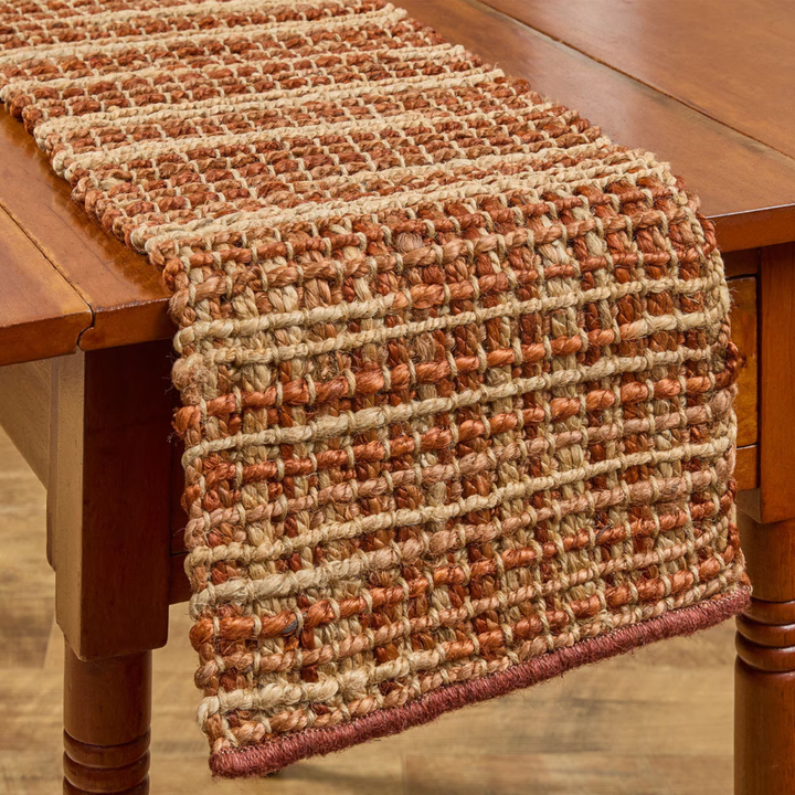 Kaleidoscope Jute Table Runner