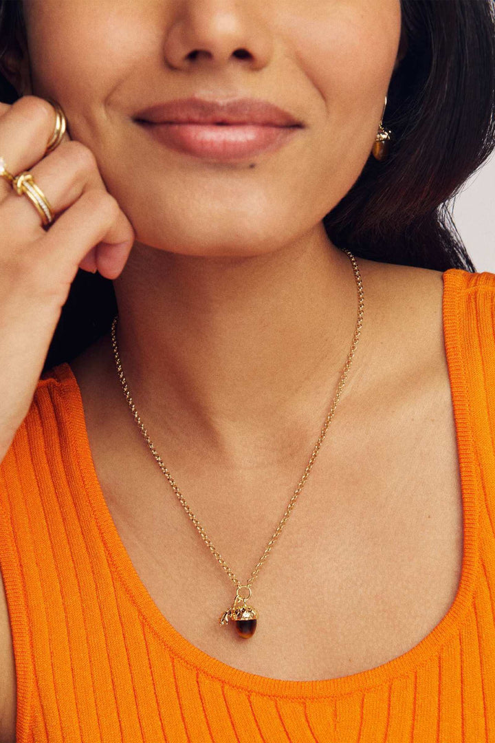 Kendra Scott Acorn Short Pendant Necklace