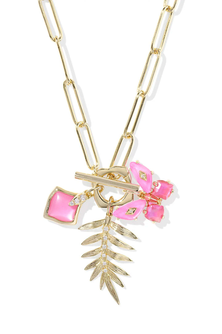 Kendra Scott Bianca Butterfly Gold Charm Necklace
