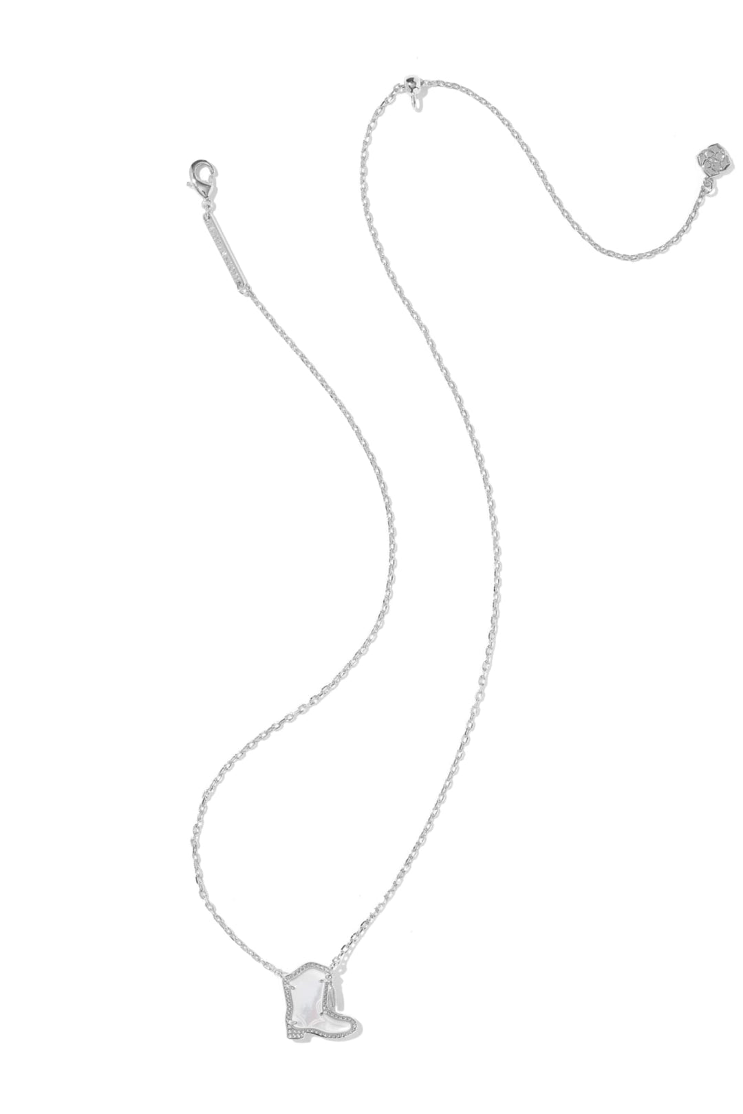 Kendra Scott Drill Team Boot Short Pendant Necklace