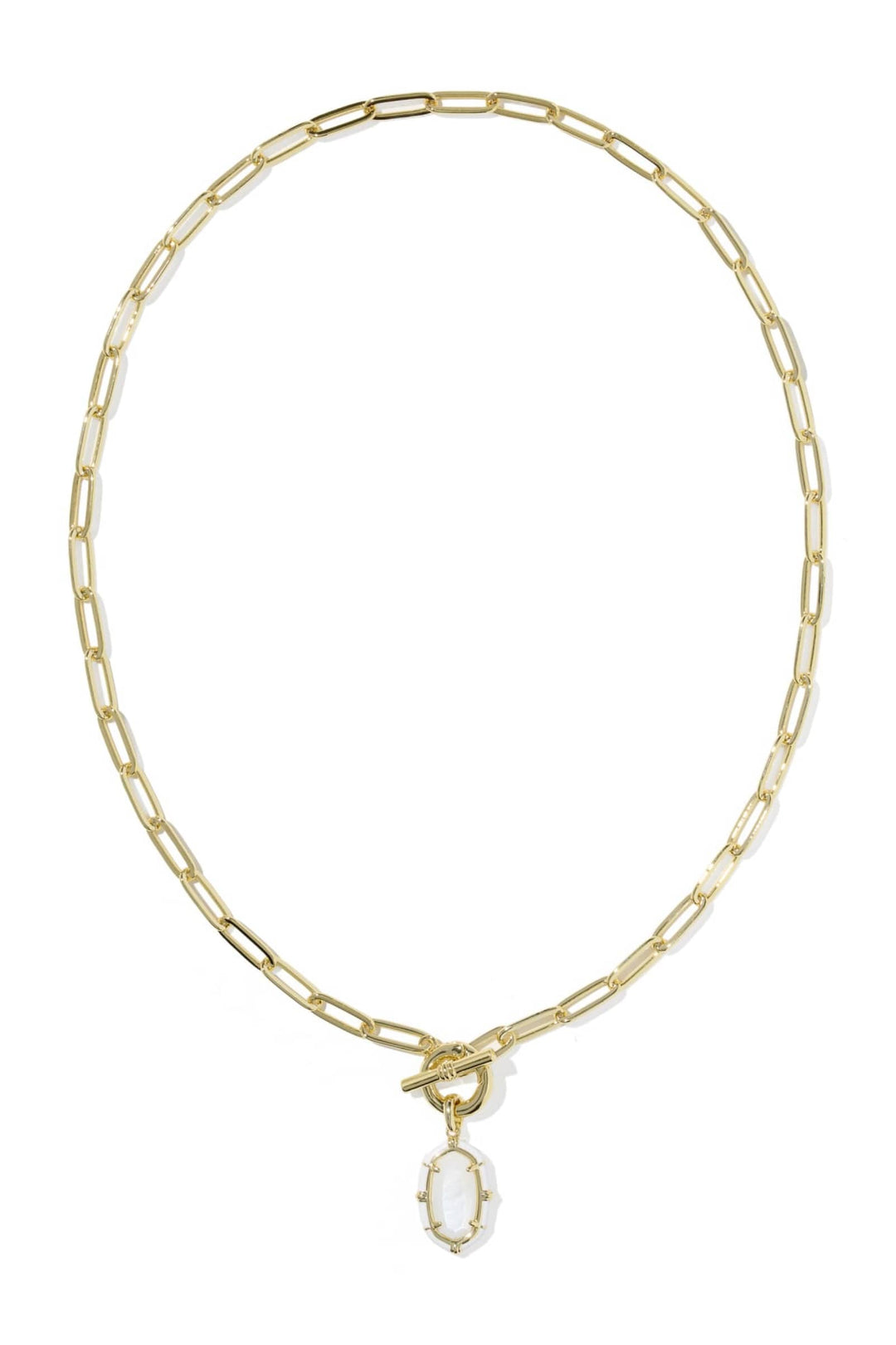 Kendra Scott Elisa Enamel Link And Chain Necklace