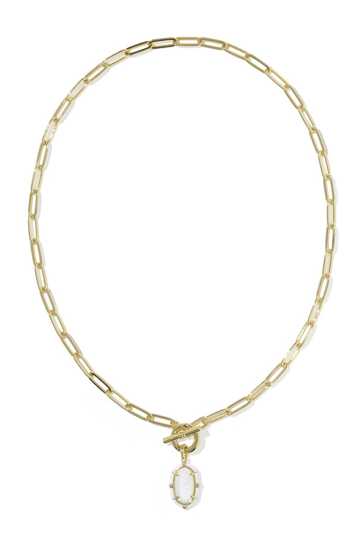 Kendra Scott Elisa Enamel Link And Chain Necklace
