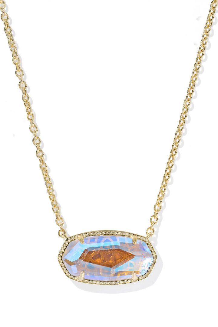 Kendra Scott Elisa Statement Gold Pendant Necklace