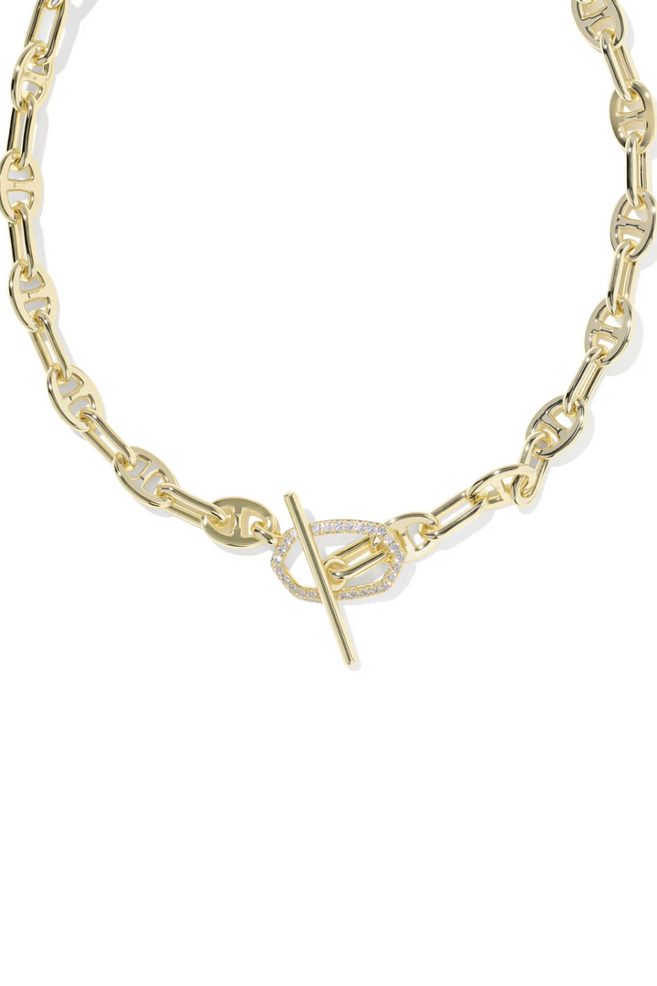 Kendra Scott Elisa Toggle Link And Chain Necklace