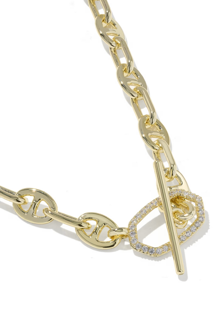 Kendra Scott Elisa Toggle Link And Chain Necklace