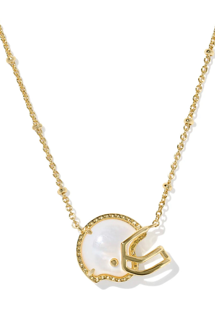 Kendra Scott Football Helmet Short Pendant Necklace
