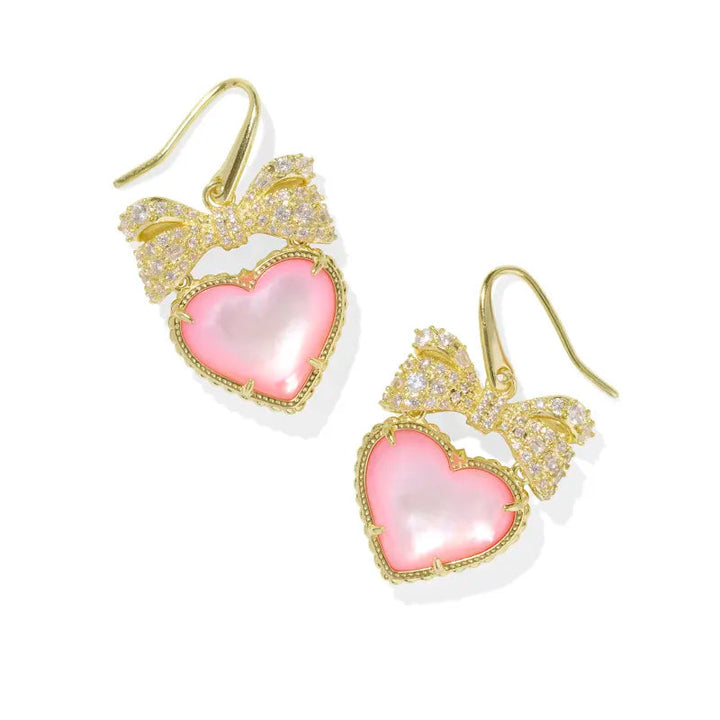 Kendra Scott Haisley Heart Drop Earrings