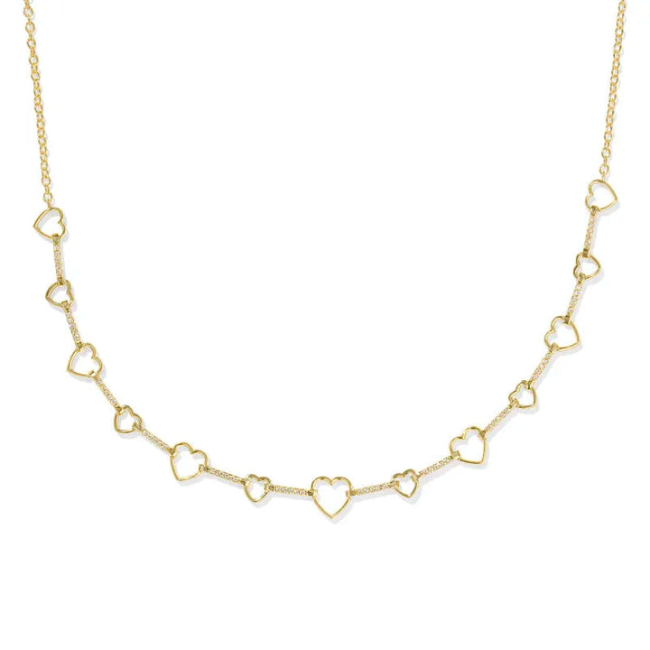 Kendra Scott Haisley Heart Strand Necklace