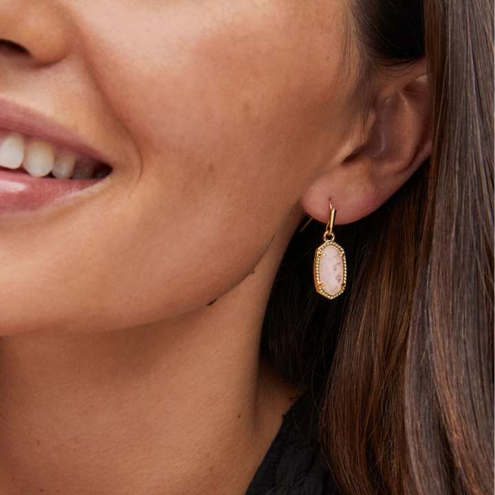 Kendra Scott Lee Gold Drop Earrings