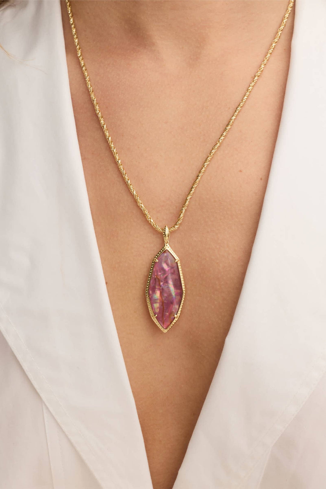 Kendra Scott Ophelia Large Long Pendant Necklace
