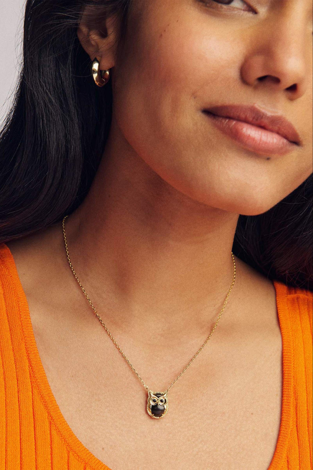 Kendra Scott Owl Short Pendant Necklace