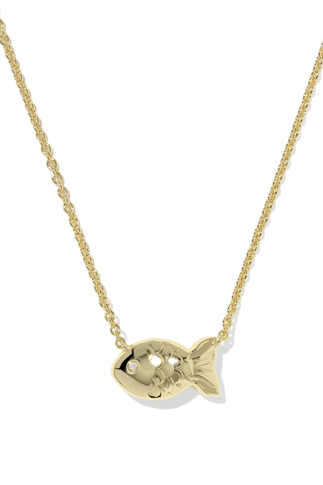Kendra Scott Parker Fish Short Pendant Necklace