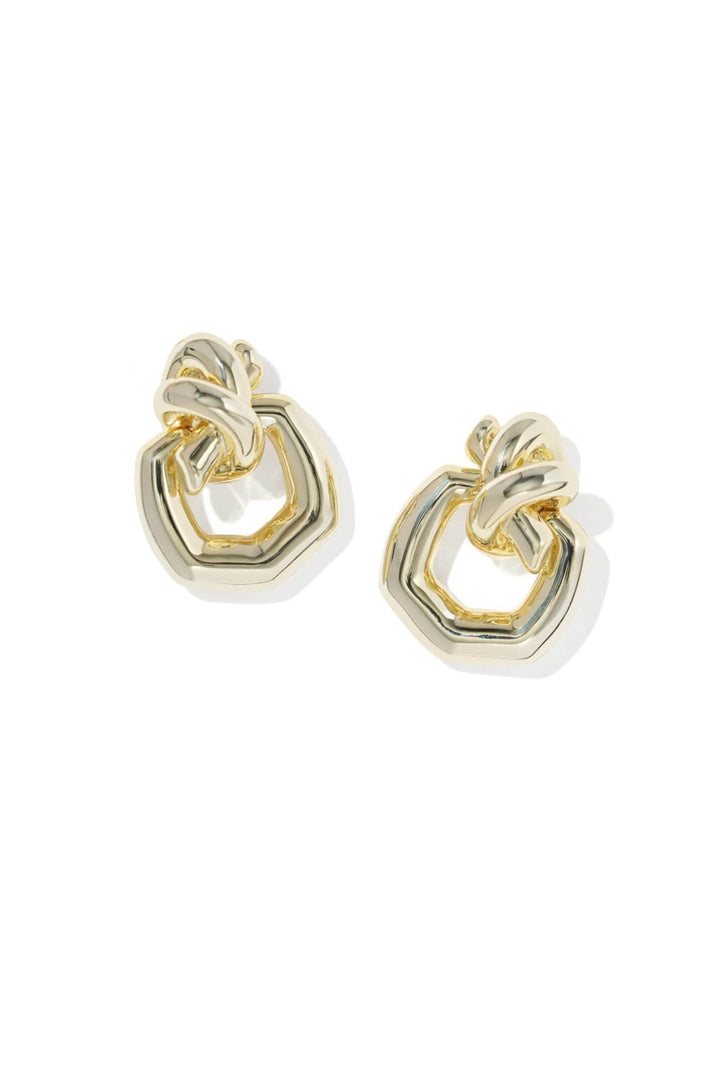 Parker Knot Open Frame Earrings