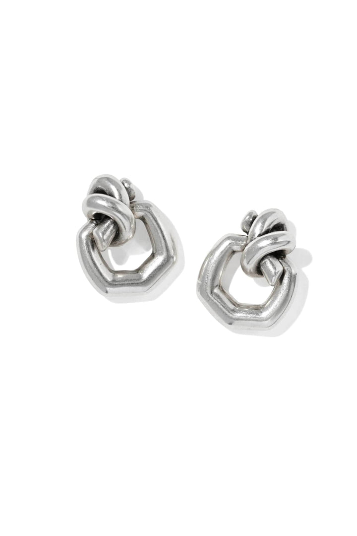 Parker Knot Open Frame Earrings