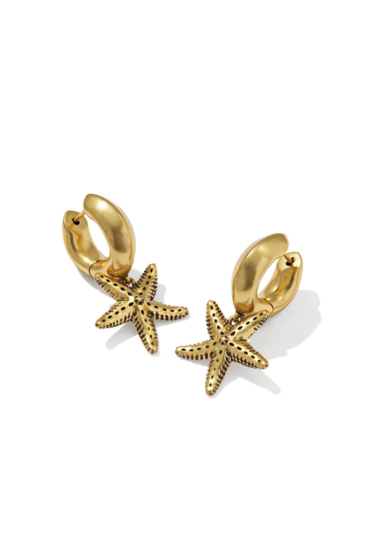 Kendra Scott Parker Starfish Huggie Earrings