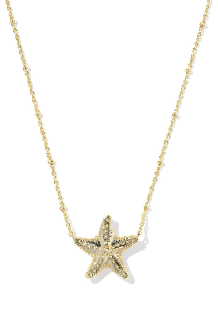 Kendra Scott Parker Starfish Short Pendant Necklace