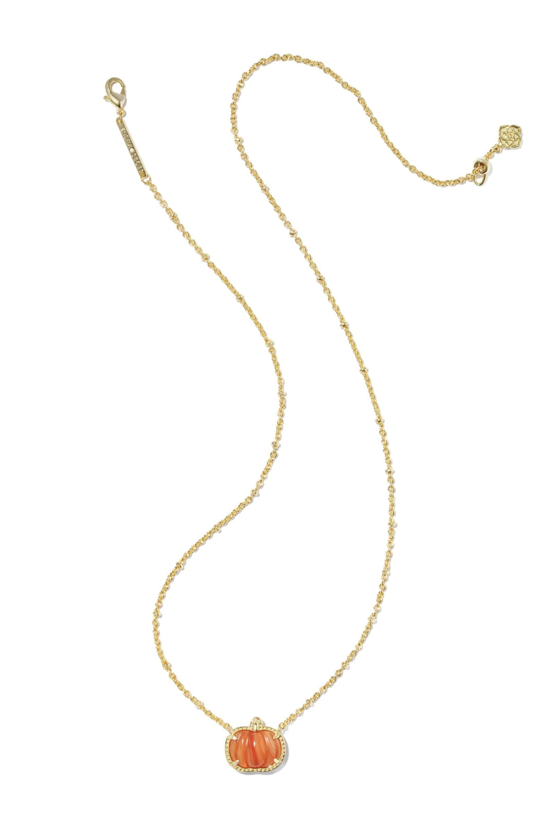 Kendra Scott Pumpkin Short Pendant Necklace