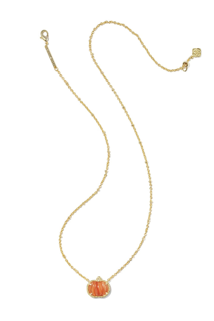 Kendra Scott Pumpkin Short Pendant Necklace