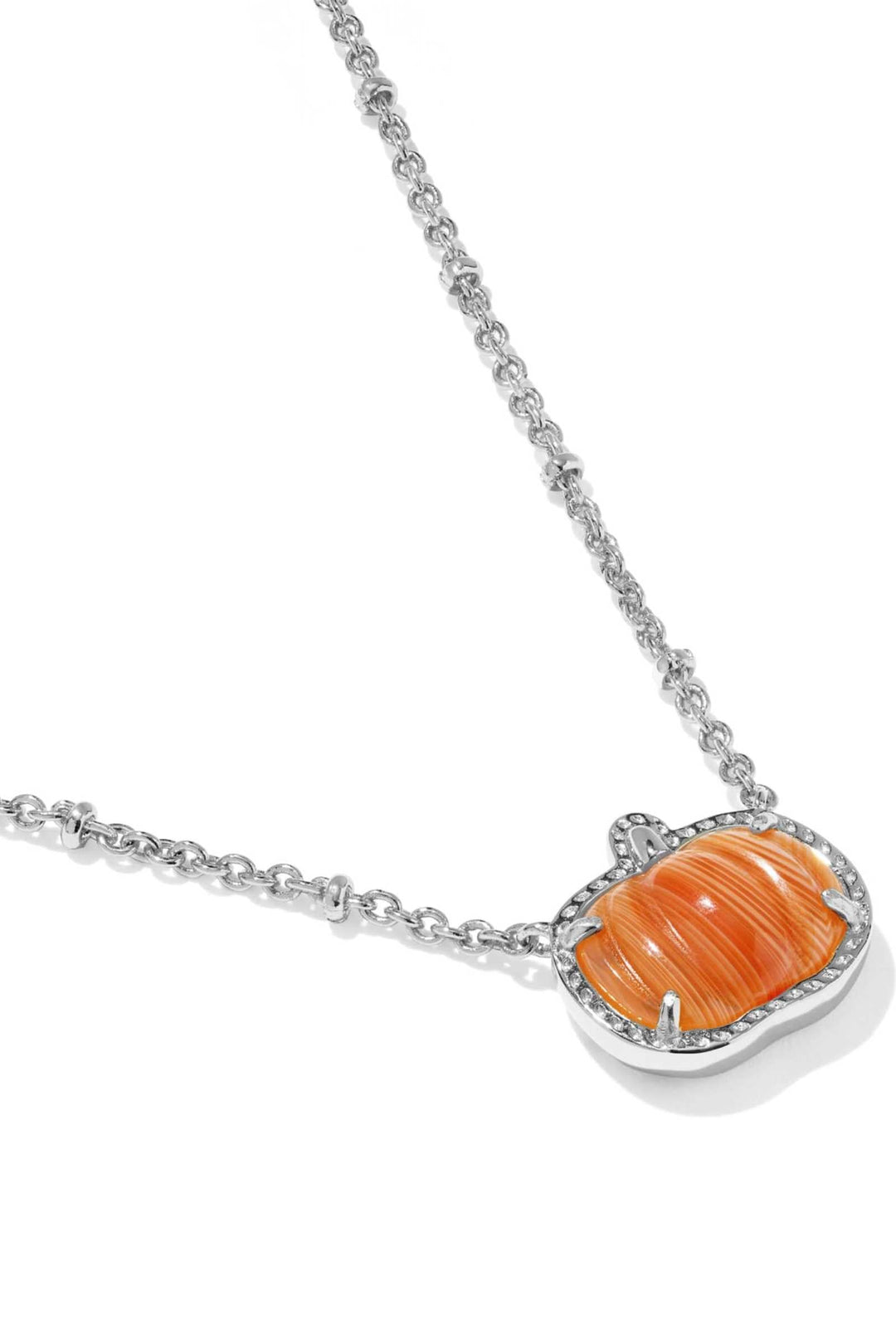 Kendra Scott Pumpkin Short Pendant Necklace