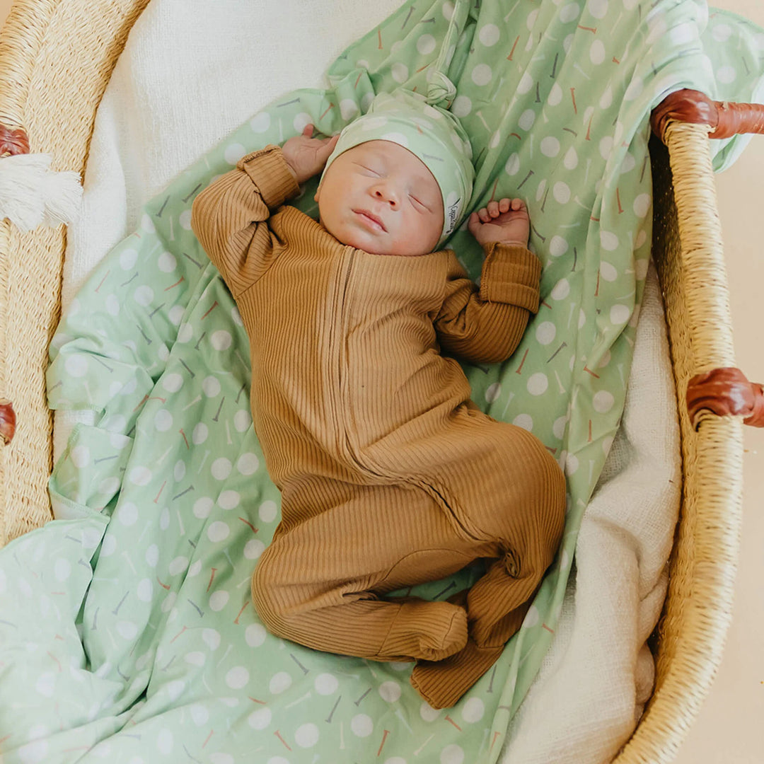 Bogey Knit Swaddle Blanket