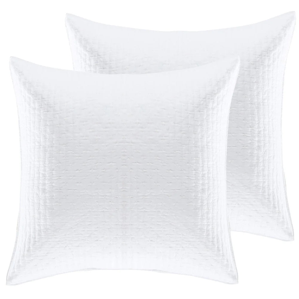 Cross Stitch Euro Sham Set