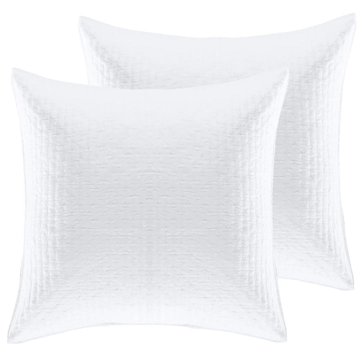 Cross Stitch Euro Sham Set