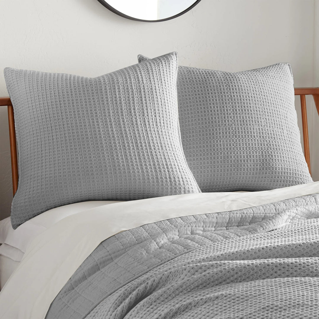 Mills Waffle Euro Sham Set