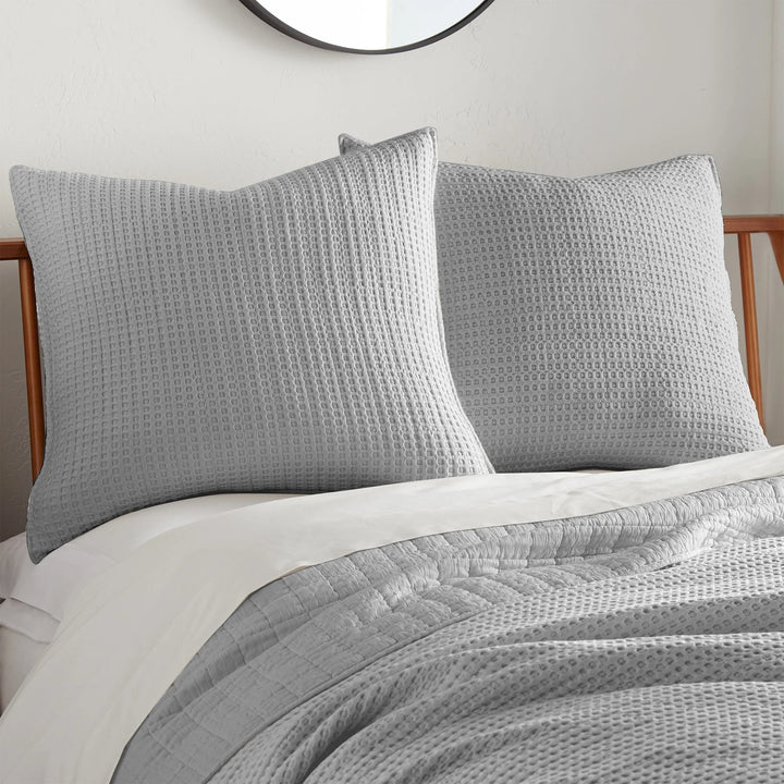 Mills Waffle Euro Sham Set