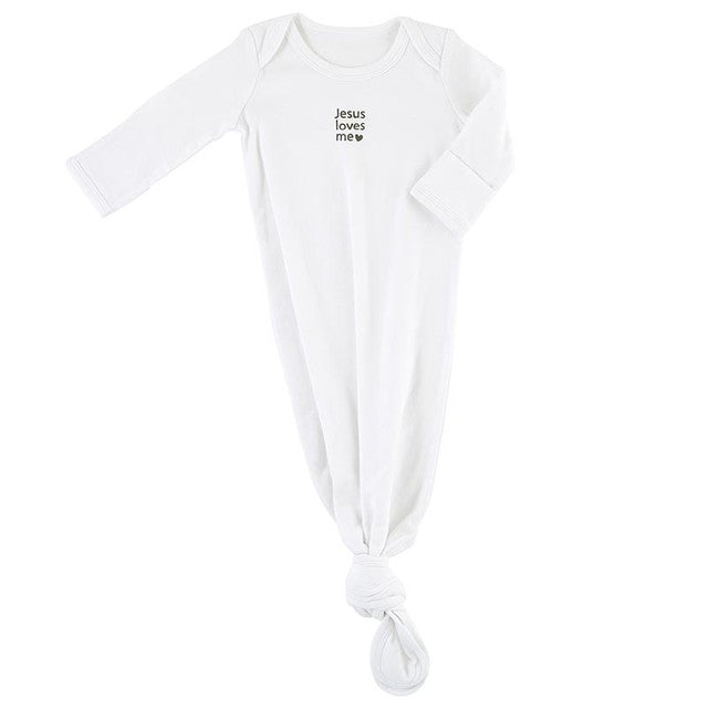 Jesus Loves Me Knotted Gown