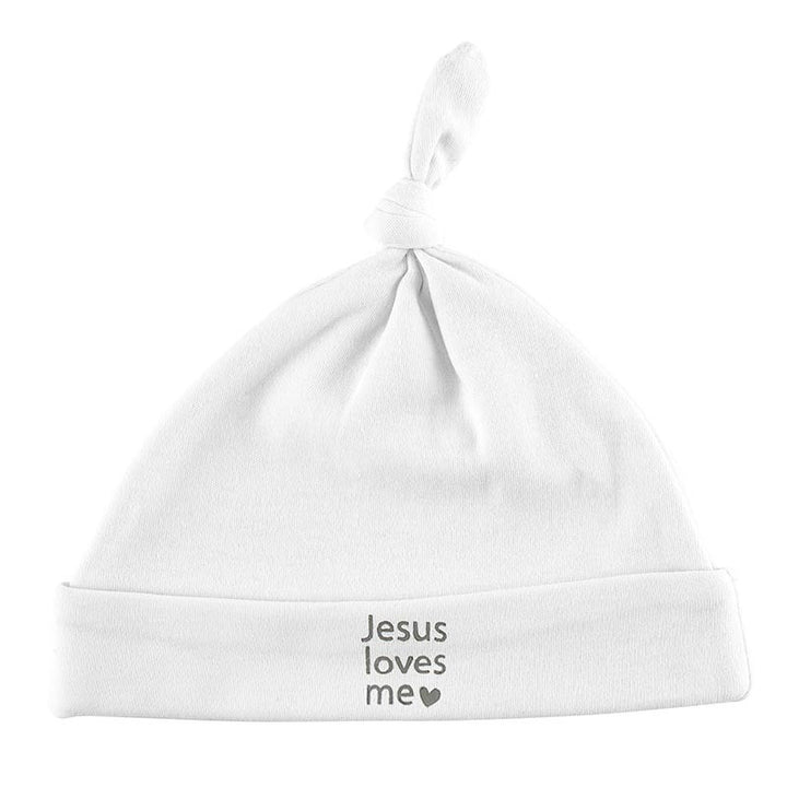 Jesus Loves Me Knotted Hat
