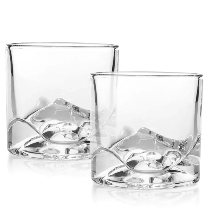 Denali Crystal Whiskey Glasses