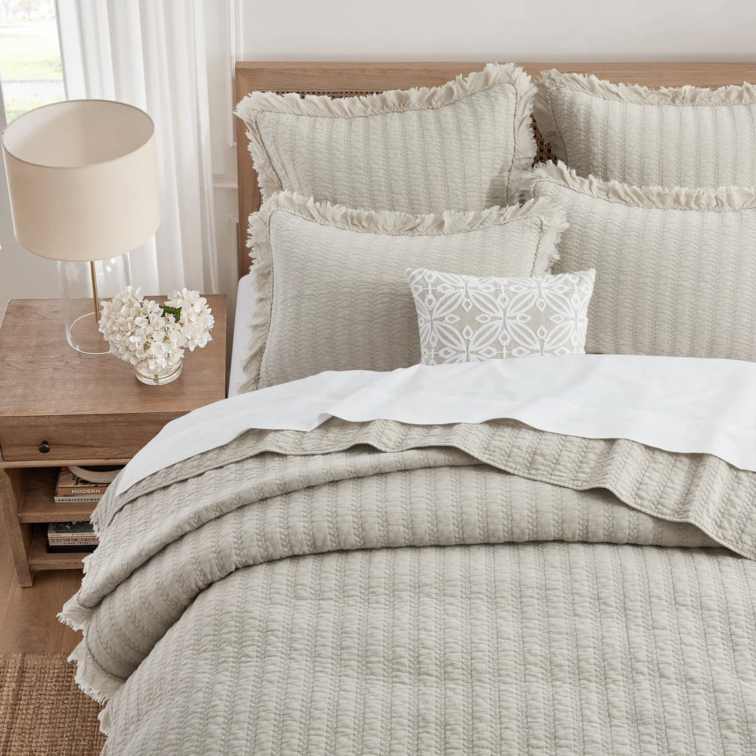 Natural Wilhemina Euro Sham